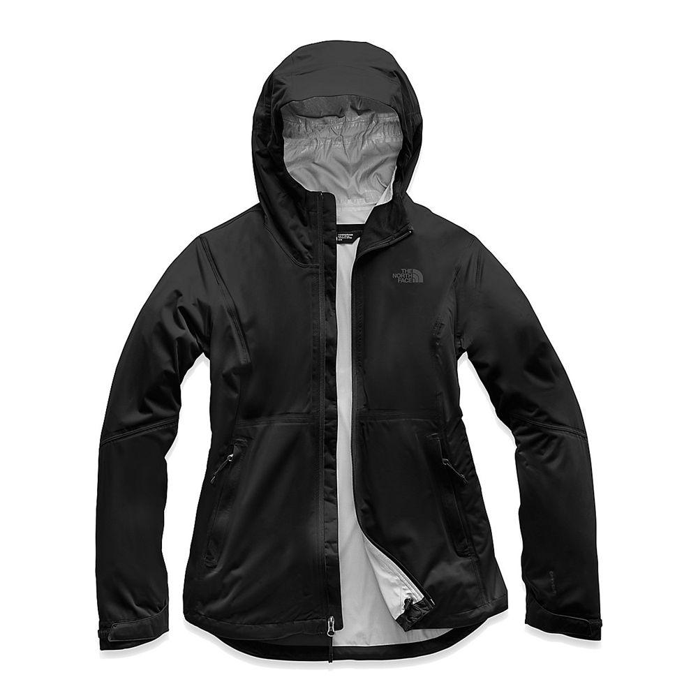 The North Face Allproof Stretch Γυναικεια Αδιάβροχο Μπουφάν - Μαυρα (VBKO10239)